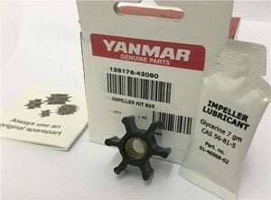 Yanmar 1GM10 1GML Impeller Kit 128176-42080