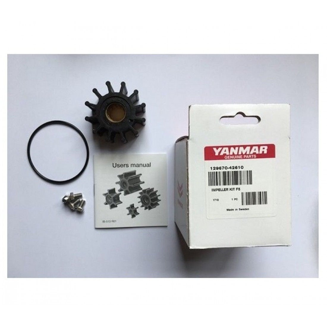 Yanmar 3JH,  4JH Impeller Kit 129670-42610