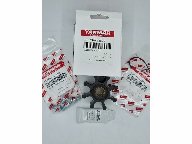 Yanmar 4BY, 6BY Impeller Kit 120650-42530