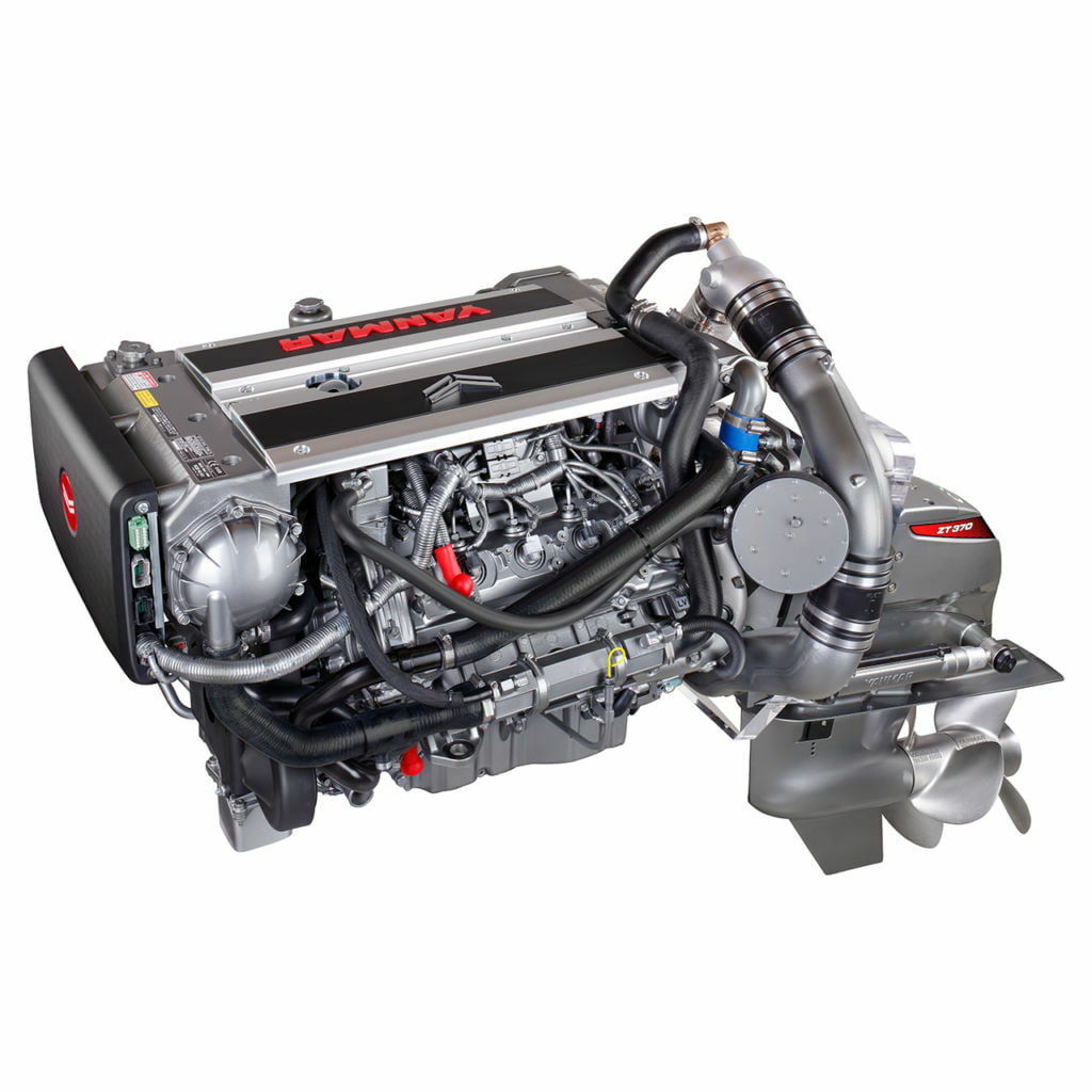 Yanmar Marin Dizel 8LV350Z-ZT370 Kuyruklu Motor 350Hp