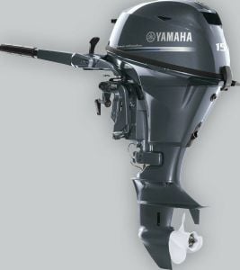 Yamaha 15 Hp Dıştan Takma Motor 4 Zamanlı Uzun Şaft