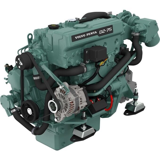 VOLVO PENTA D2-75 MOTOR MS25L-A