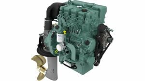VOLVO PENTA D2-75 MOTOR & S-DRIVE 150S-B