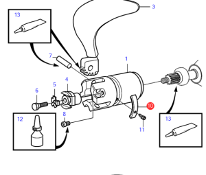 S-DRIVE - Katlanır Pervane 4 Kanat Tutyası