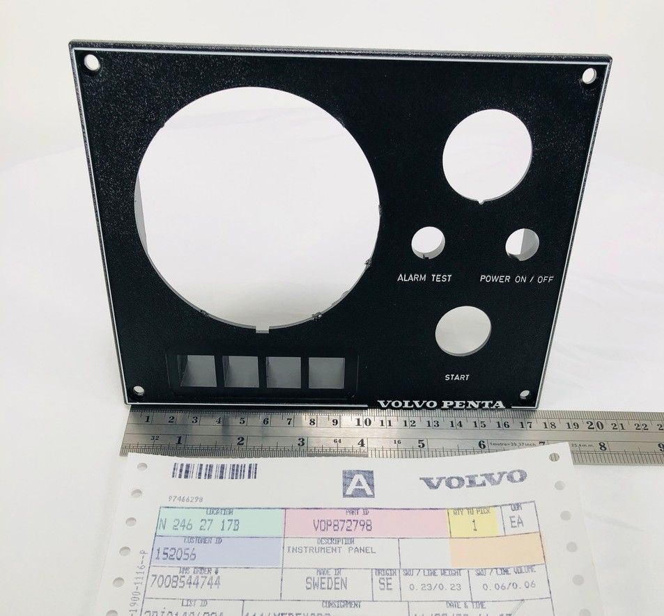 872798  Instrument Panel Volvo Penta