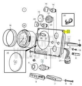 872798  Instrument Panel Volvo Penta