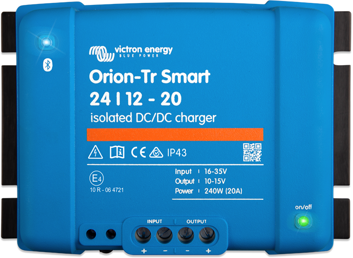 Victron Energy Orion-Tr Smart 24/12-20A Isolated DC-DC Charger